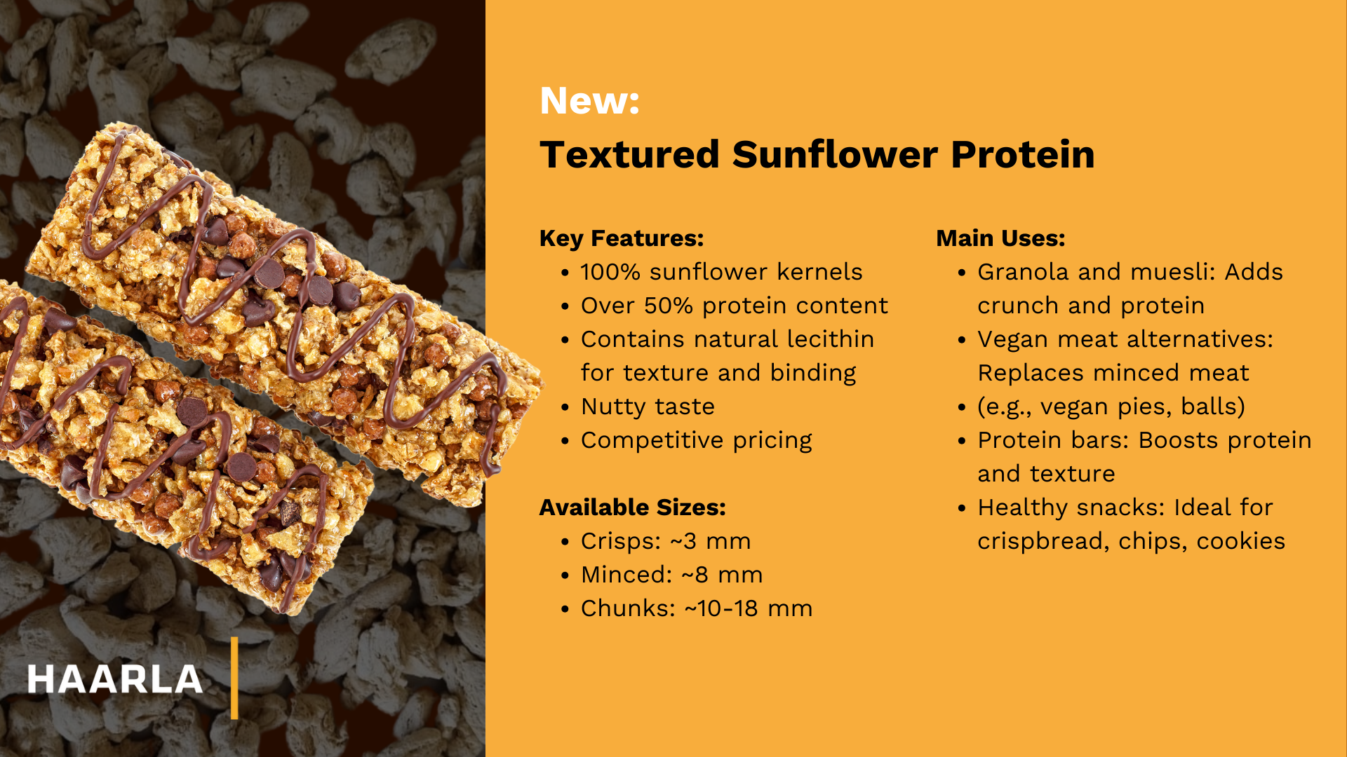 Textured Sunflower Protein