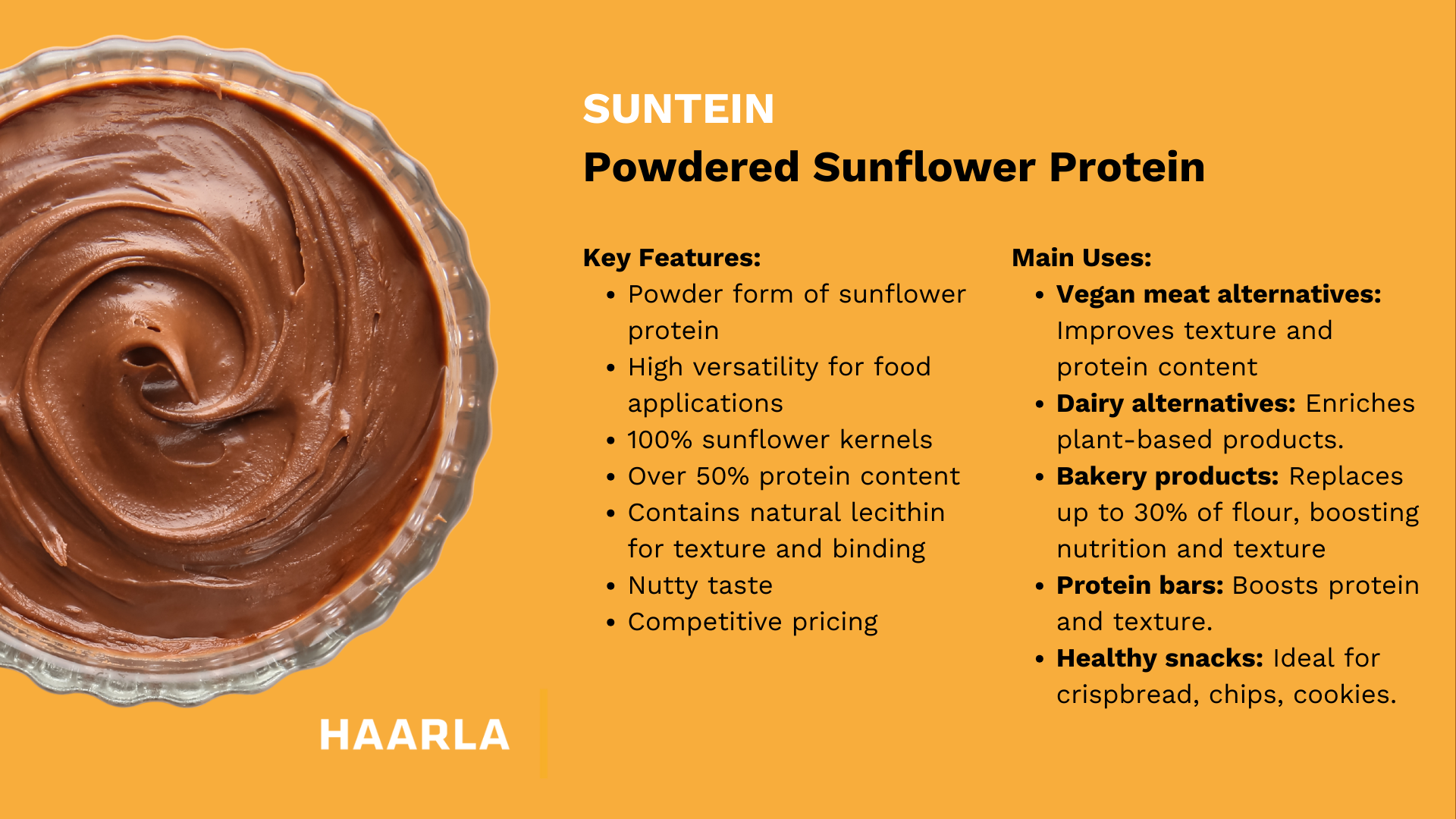 Suntein Powdered Sunflower Protein