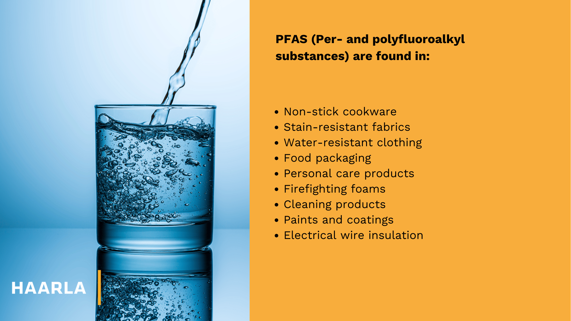 Water treatment solutions for preventing PFAS contamination